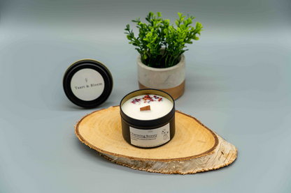 Charming Beauty - Wooden Wick Soy Candle