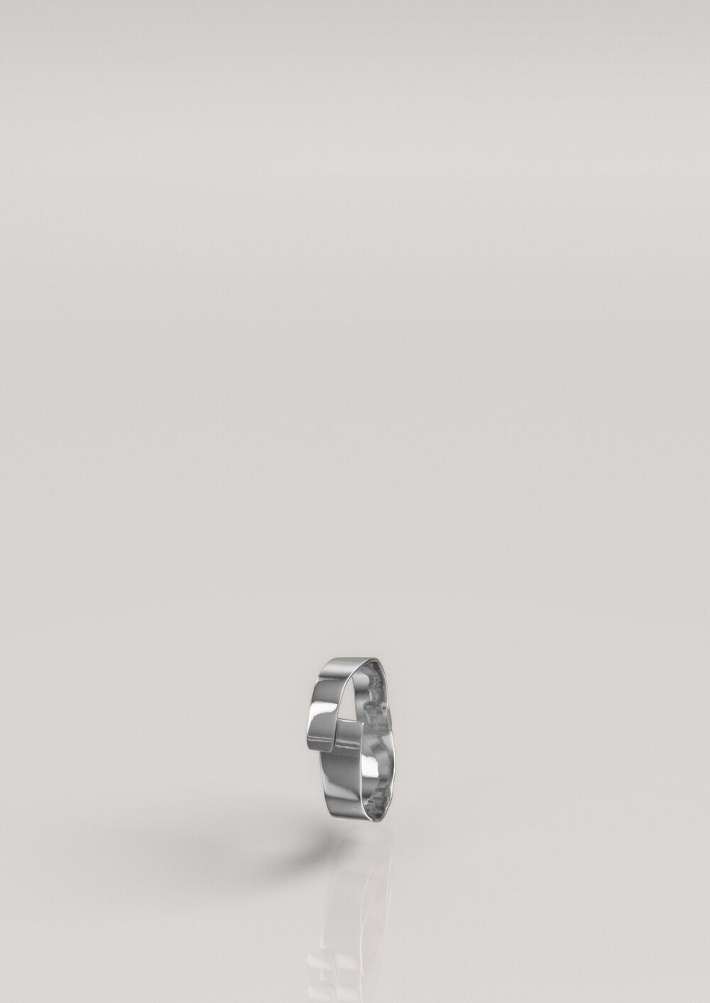 Hammered Simple Ring Silver