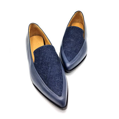 Molly Loafers Blue Denim