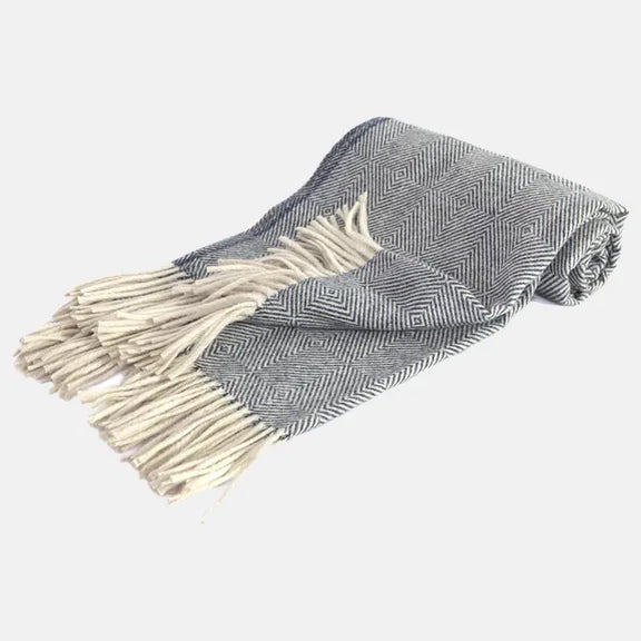 UPSALA 100% Wool Blanket / Throw