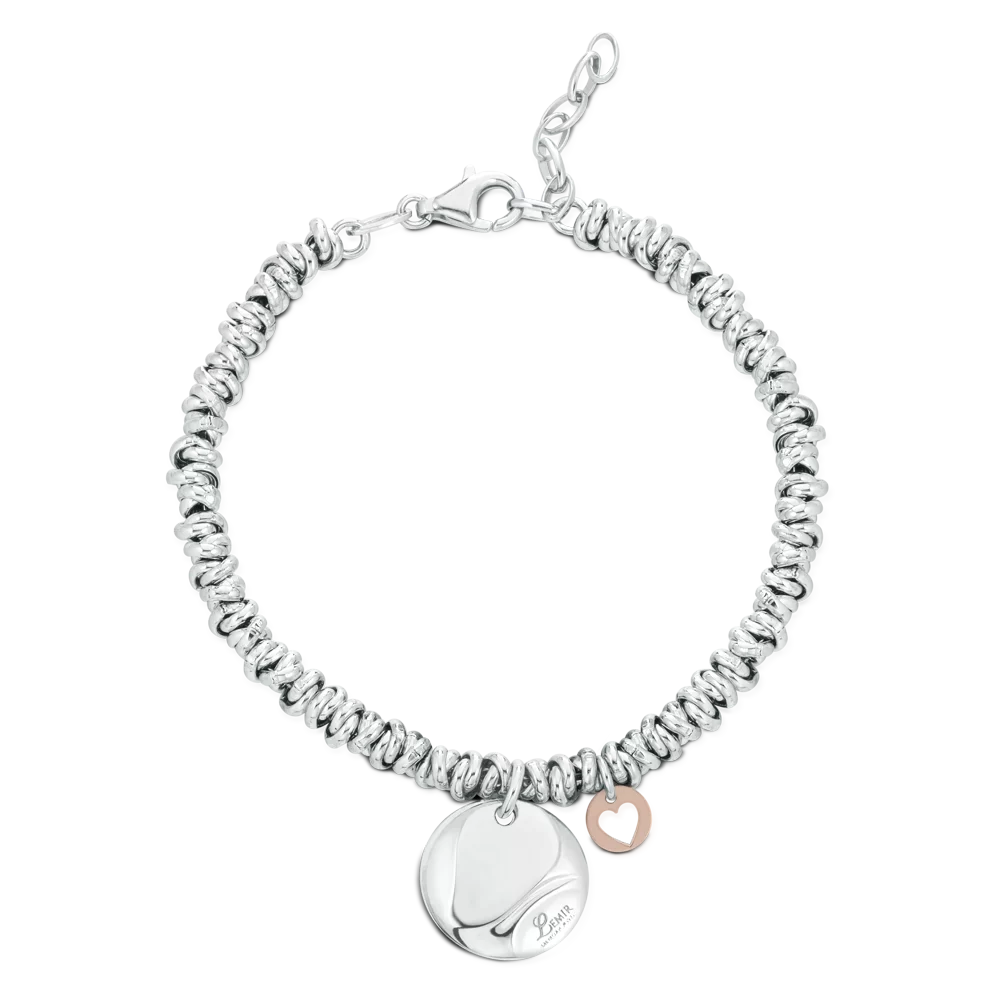 Lemir Memoar Jewels Jewel Memoar Bracelet With Round Charm "Nodini" Silver 925

