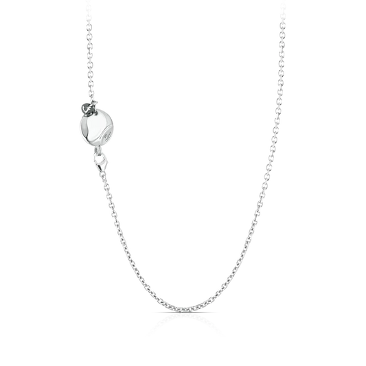 Lemir Memoar Jewels Jewel Memoar Necklace Round Charm Model With "Anchor" In 925 Silver
