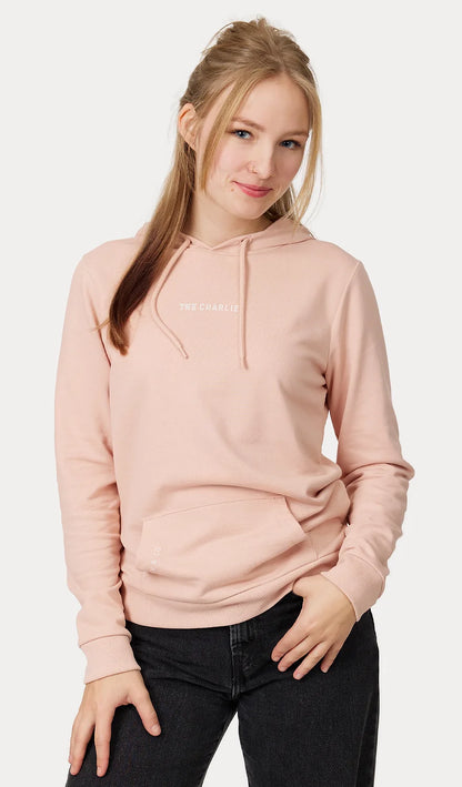 The Charlie The Simple Hoodie - Dusty Pink