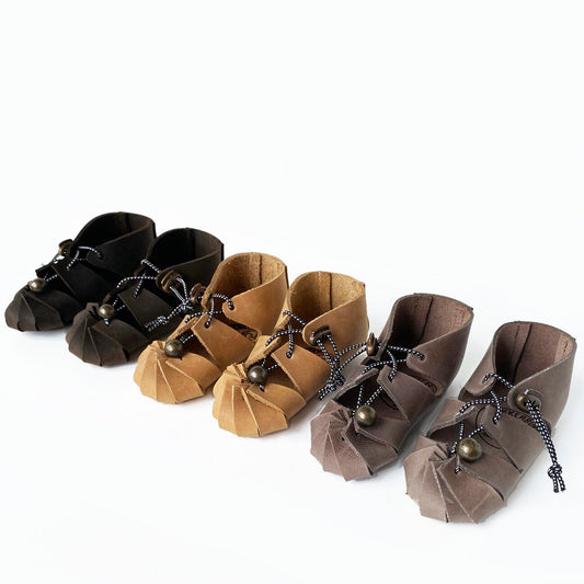 Snekkerbuks Leather Shoes 'Urschuhe' - Brown
